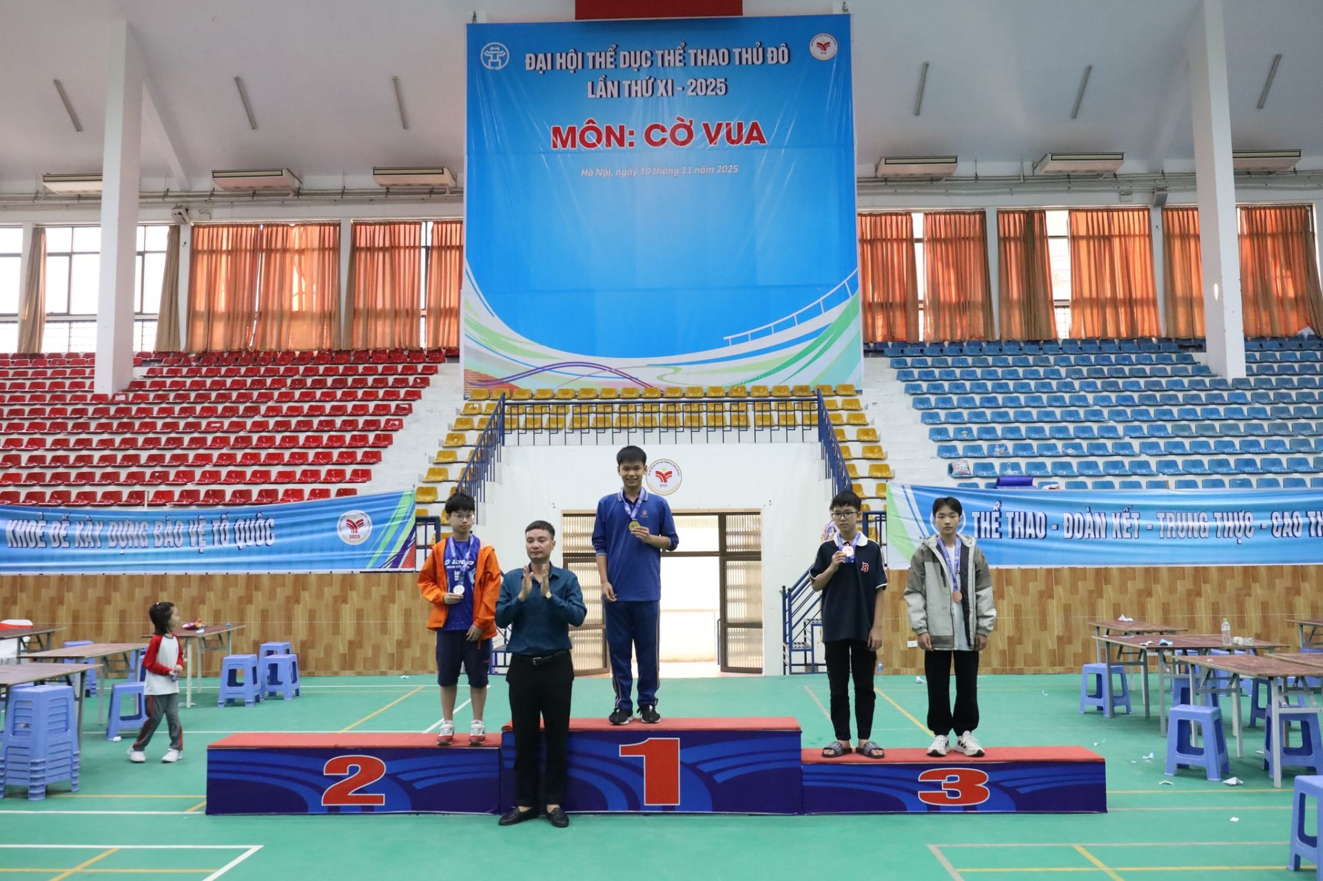 Dấu ấn của học sinh Trường THCS Lý Thái Tổ tại Đại hội Thể dục Thể thao Thủ đô lần thứ XI – năm 2025