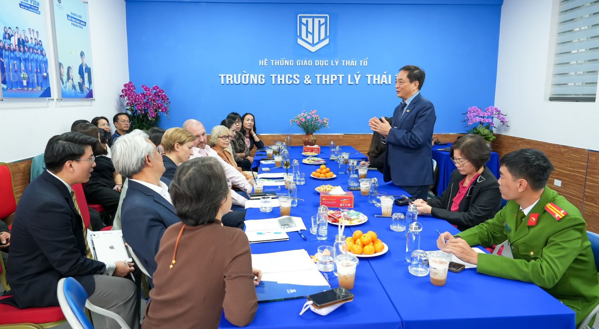 Đoàn SYCP Quốc tế thăm trường: Ghi nhận mô hình giáo dục thể chất hiệu quả