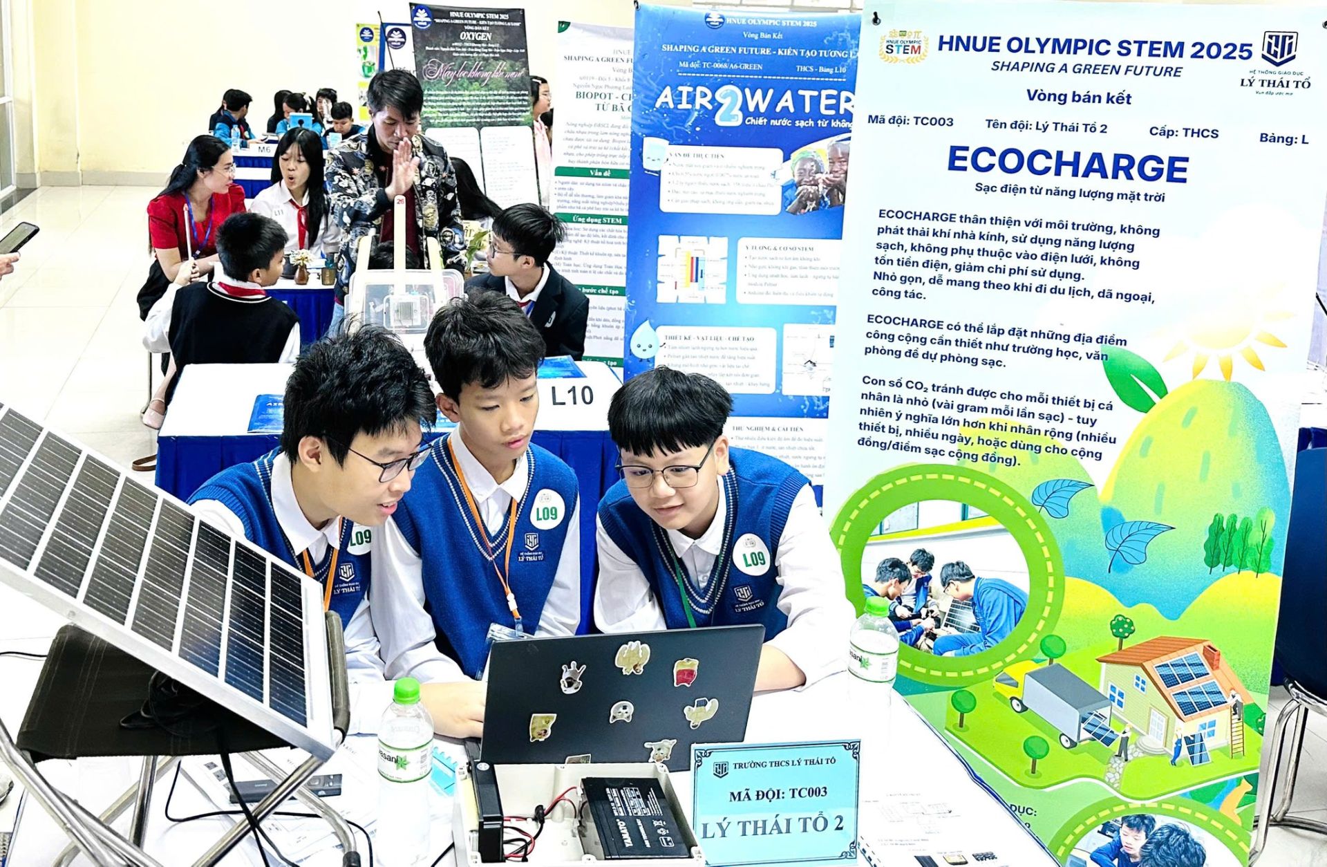 Học sinh trường THCS & THPT Lý Thái Tổ tiếp tục khảng định bản lĩnh ở các sân chơi trí tuệ