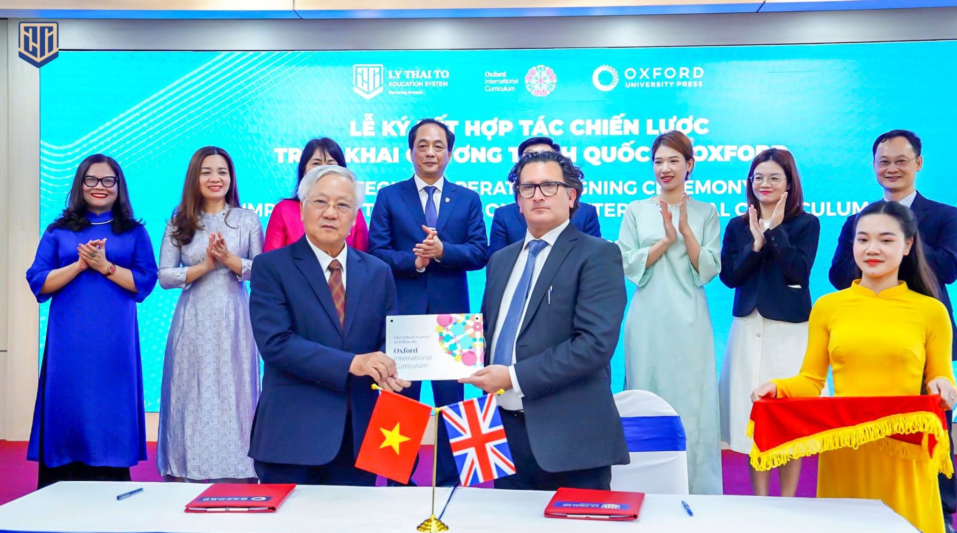 Hệ thống giáo dục Lý Thái Tổ ký kết hợp tác với NXB ĐH Oxford: Chắp cánh khát vọng công dân toàn cầu