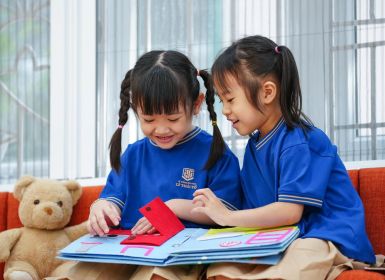 Cùng ngắm những hình ảnh đẹp về đồng phục mới của cô trò trường Mầm non Lý Thái Tổ 2