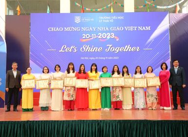 Lễ kỷ niệm 41 năm ngày Nhà giáo Việt Nam và Chung kết cuộc thi "Let's Shine Together"