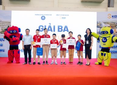 Học sinh trường Tiểu học giành 03 giải tại cuộc thi Sáng tạo robot 2023