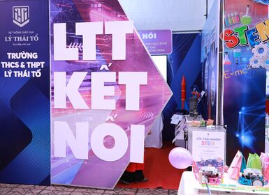 Trường THCS & THPT Lý Thái Tổ với ngày hội công nghệ thông tin và Stem quận Cầu Giấy năm 2024