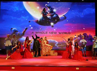 Trường THCS&THPT Lý Thái Tổ với Hội thi English Festival quận Cầu Giấy