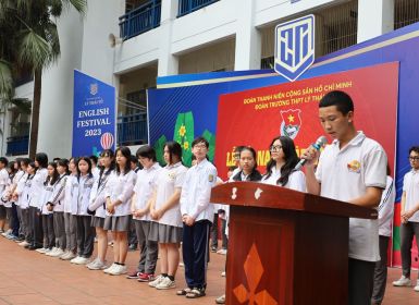 Lễ kết nạp Đoàn viên mới đợt 2 năm học 2022-2023