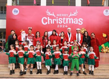 Rộn ràng lễ hội Giáng sinh ở trường Tiểu học Lý Thái Tổ