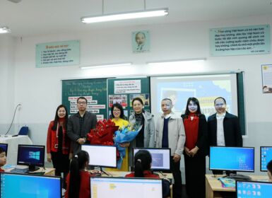 Chúc mừng cô giáo Hoàng Bích Châu đã hoàn thành xuất sắc tiết dạy tại Hội thi GV giỏi cấp thành phố