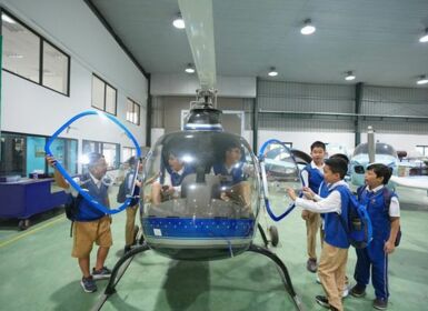 Học sinh lớp 6Q0 học tập và trải nghiệm cùng giáo viên nước ngoài