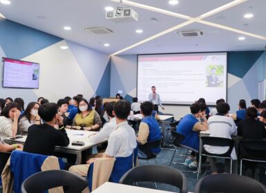 Học sinh THPT Lý Thái Tổ Trải Nghiệm – Hướng Nghiệp  tại Đại học Anh Quốc Việt Nam (BUV)