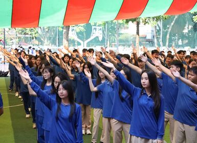 Ấn tượng màn “FLASHMOB” đầy cảm xúc của học sinh THPT Lý Thái Tổ