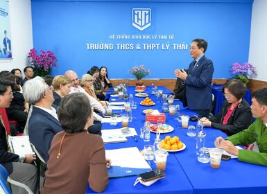 Đoàn SYCP Quốc tế thăm trường: Ghi nhận mô hình giáo dục thể chất hiệu quả