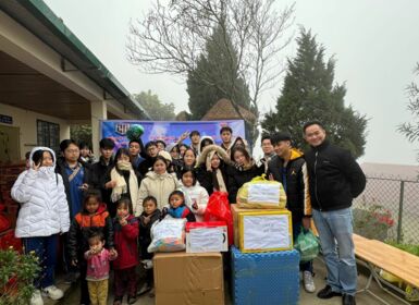 Tấm lòng nhân ái, tình yêu thương, sự sẻ chia của học sinh trường THCS&THPT Lý Thái Tổ