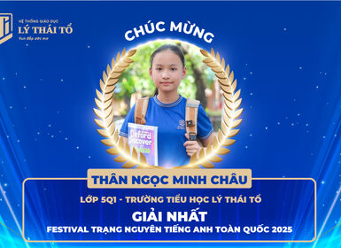 Tin vui từ Festival Trạng nguyên Tiếng Anh toàn quốc 2025