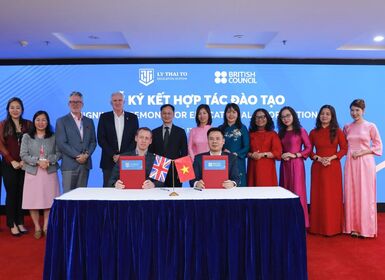 Hệ thống Giáo dục Lý Thái Tổ ký kết hợp tác đào tạo với Hội đồng Anh