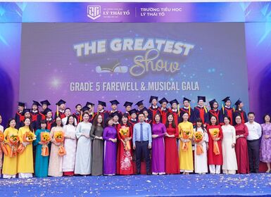 Trường Tiểu học Lý Thái Tổ: Khép lại một năm học rực rỡ cùng "The Greatest Musical Show"