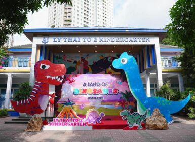 Sự kiện “A LAND OF DINOSAURS” tại Trường Mầm non Lý Thái Tổ 2