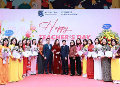 Chuỗi hoạt động chào mừng Ngày Nhà giáo Việt Nam 20/11 – Trân trọng người thầy, lan tỏa yêu thương của Trường Mầm non Lý Thái Tổ