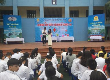 NGOẠI KHÓA: “CHUNG TAY ĐẨY LÙI DỊCH COVID-19”