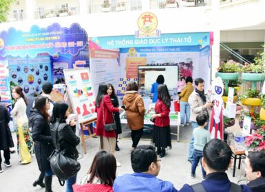 TÍCH CỰC THAM GIA NGÀY HỘI CÔNG NGHỆ THÔNG TIN QUẬN CẦU GIẤY.