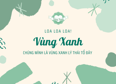 VÙNG XANH LÝ THÁI TỔ