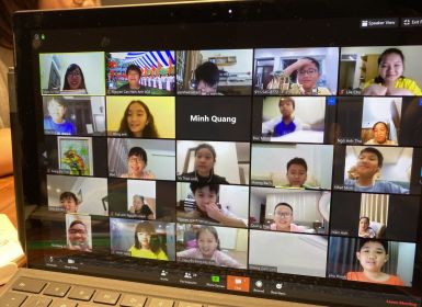 TRƯỜNG THPT LÝ THÁI TỔ TRIỂN KHAI DẠY HỌC TRỰC TUYẾN CHO HỌC SINH