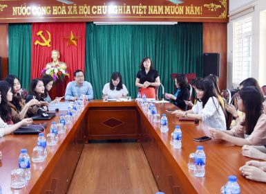 Đoàn giáo sinh trường ĐHSP Hà Nội hoàn thành tốt đợt thực tập tại trường