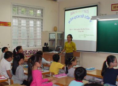 Khai mạc Hội thi giáo viên dạy giỏi trường Tiểu học Lý Thái Tổ, năm học 2013-2014.