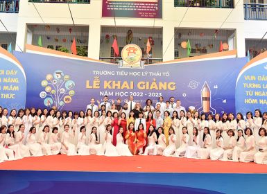 NGÀY HỘI KHAI TRƯỜNG Ở NGÔI NHÀ LÝ THÁI TỔ