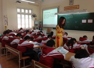 Giáo viên trường tiểu học Lý Thái Tổ với cuộc thi Giáo viên dạy giỏi Quận Cầu Giấy 2013