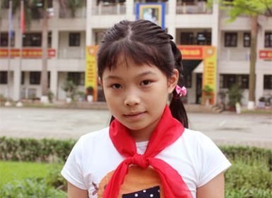 Em Trần Hà Trang, học sinh lớp 3A4 đạt giải nhì toàn thành phố Hà Nội trong cuộc thi Violympic Toán qua mạng Internet