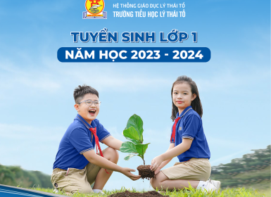 Thông báo tuyển sinh lớp 1 năm học 2023 - 2024