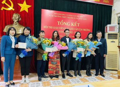 Hội thi giáo viên dạy giỏi cấp cụm quận Thanh Xuân - Cầu Giấy