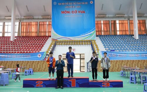 Dấu ấn của học sinh Trường THCS Lý Thái Tổ tại Đại hội Thể dục Thể thao Thủ đô lần thứ XI – năm 2025