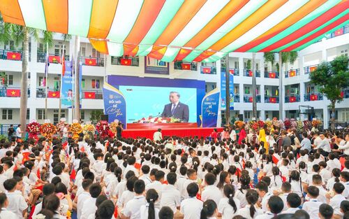Lễ khai giảng đặc biệt ở Hệ thống giáo dục Lý Thái Tổ: “Đổi mới để bứt phá – Sáng tạo để tiên phong”
