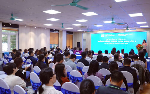 Khơi mở hành trình hạnh phúc của con: Hội thảo "Đồng hành cùng con vào lớp 1"