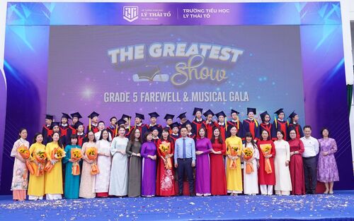Trường Tiểu học Lý Thái Tổ: Khép lại một năm học rực rỡ cùng "The Greatest Musical Show"
