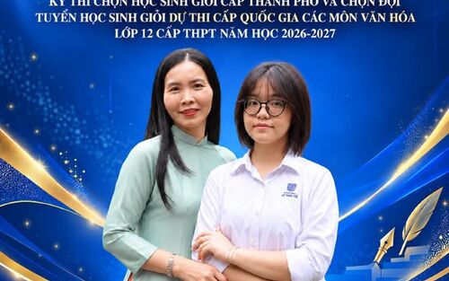 DẤU ẤN TỰ HÀO TẠI KỲ THI HỌC SINH GIỎI CẤP THÀNH PHỐ 2026–2027