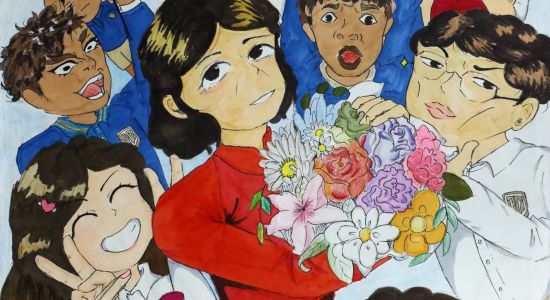 Thiết kế Poster tri ân thầy cô