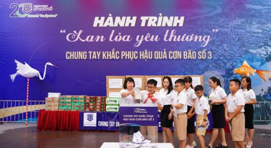Hành trình "Lan tỏa yêu thương" tại Hệ thống giáo dục Lý Thái Tổ