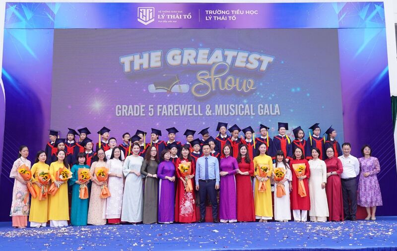 Trường Tiểu học Lý Thái Tổ: Khép lại một năm học rực rỡ cùng "The Greatest Musical Show"