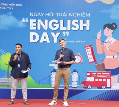 Ngày hội trải nghiệm English day tại trường Mầm non Lý Thái Tổ