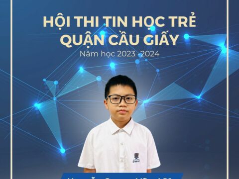 Em Nguyễn Quang Vũ, lớp 4Q1