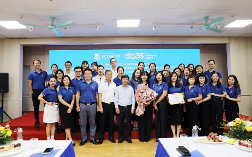 Hệ thống giáo dục Lý Thái Tổ tổng kết các hoạt động thi đua chào mừng kỷ niệm 35 năm thành lập Tổng công ty VINACONEX