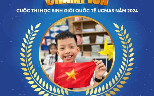 Học sinh trường Tiểu học Lý Thái Tổ vô địch cuộc thi Học sinh giỏi quốc tế UCMAS 2024