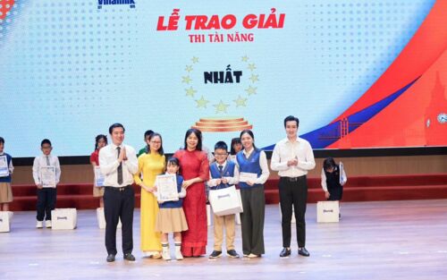 Trường Tiểu học Lý Thái Tổ giành giải Nhất toàn đoàn cuộc thi "Tài năng Anh ngữ Việt Nam trong thiếu nhi Thủ đô năm 2024"