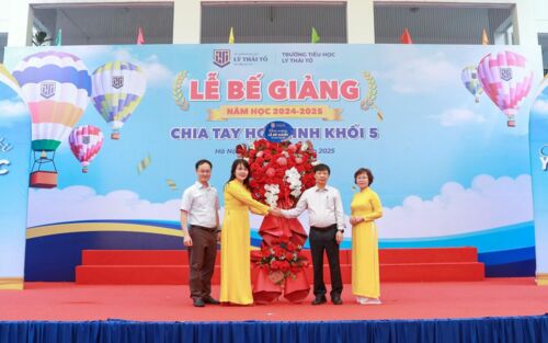 Lễ bế giảng năm học 2024-2025 và chia tay học sinh lớp 5