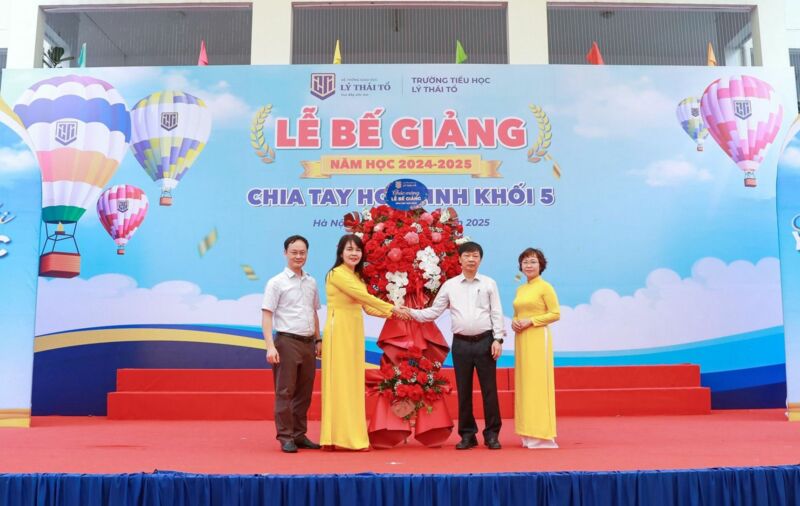 Lễ bế giảng năm học 2024-2025 và chia tay học sinh lớp 5