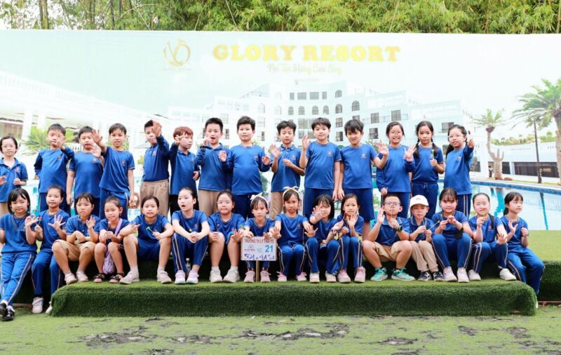 Một ngày trải nghiệm đầy hứng khởi tại Glory Farm của học sinh Tiểu học Lý Thái Tổ